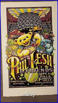 AJ Masthay Phil Lesh & Friends Forest Hills NY 2014 GRATEFUL DEAD NO RESERVE