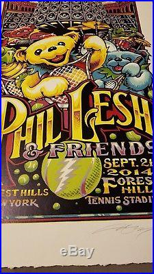 AJ Masthay Phil Lesh & Friends Forest Hills NY 2014 GRATEFUL DEAD NO RESERVE