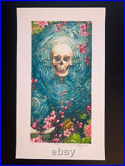 AJ Masthay Ripple Poster Print Official Signed AP Grateful Dead 2021 Giclee