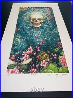 AJ Masthay Ripple Poster Print Official Signed AP Grateful Dead 2021 Giclee