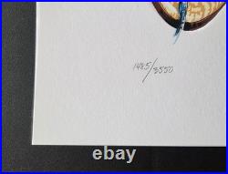 AJ Masthay Stella Blue Poster Print Giclee S/N Grateful Dead Jerry Garcia Lmt Ed