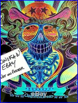 AJ Masthay US BLUES PSYCHO SAM VARIANT Signed AP SOLD OUT Grateful Dead IN STOCK