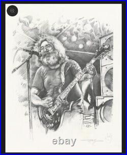 AP poster SET AJ Masthay JERRY GARCIA Sugaree Grateful Dead MATCHING #'S