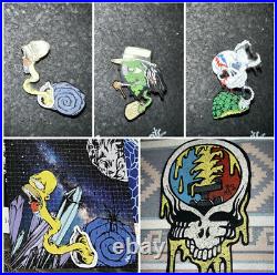 Abrooks Dead And Company? Pin Set, Moodmat, Blotter Art Furthur Bus Artist Gd