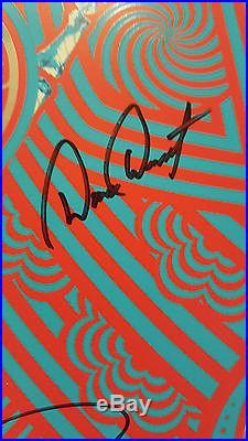 Adam Pobiak Joe Russo's Almost Dead JRAD Grateful Band Signed Foil Poster Fox
