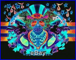Aj Masthay Greatful Dead US Blues Psycho Sam Variant AP Signed! Order Conf