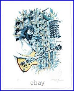 Aj Masthay Stella Blue Grateful Dead Jerry Garcia Print Poster S/n Confirmed Ord