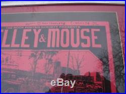 Alton Kelley-stanley Mouse Hand Signed-professionally Framed-matted And Cheap