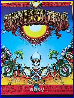 Amazing Original Grateful Dead Concert Poster AOR Aoxomoxoa Concert Poster FD