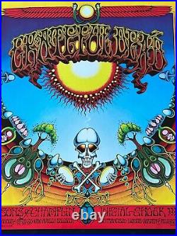 Amazing Original Grateful Dead Concert Poster AOR Aoxomoxoa Concert Poster FD