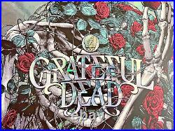 Anthony Petrie Grateful Dead Rose Foil Print Variant Poster xx/100 Jerry Garcia