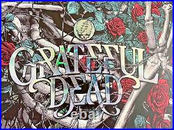 Anthony Petrie Grateful Dead Rose Foil Print Variant Poster xx/100 Jerry Garcia