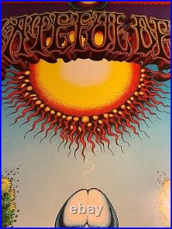 Aoxomoxoa First Printing Poster of Grateful Dead by Rick Griffin
