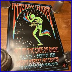 Art Exhibit Poster / Mickey Hart of Grateful Dead Haight Street San Fran 2025
