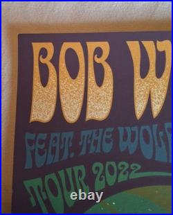 Authentic Bobby Weir And Wolf Brothers 2022 poster Bob Weir Grateful Dead