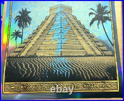 Authentic Dead Ahead Cancun 2025 APFOIL Poster S/N Bob Weir Sturgill Simpson