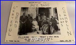 BG 134 Alternate Grateful Dead 1968 Fillmore West Handbill Poster