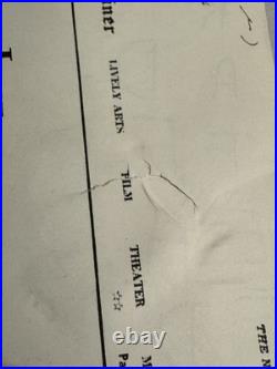 BG 134 Alternate Grateful Dead 1968 Fillmore West Handbill Poster