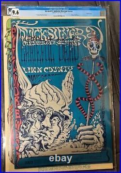 BG-144 Grateful Dead Poster CGC 9.6 Fillmore West Bill Graham Jerry Garcia