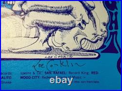 BG-144-RP-2 Grateful Dead Quicksilver Fillmore Poster Signed by Conklin