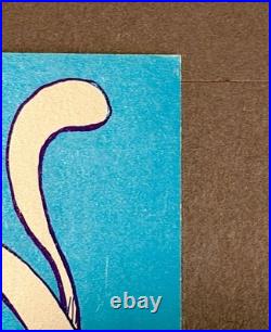 BG-144-RP-2 Grateful Dead Quicksilver Fillmore Poster Signed by Conklin