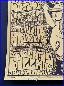 BG 55 AOR Grateful Dead Chuck Berry Fillmore 1967 Original Concert Poster