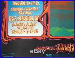 BG133 Who Grateful Dead Fillmore West Rick Griffin Alton Kelley Concert Poster