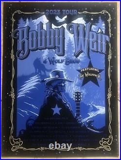 BOB WEIR / WOLF BROS- 2023 TOUR POSTER Grateful Dead