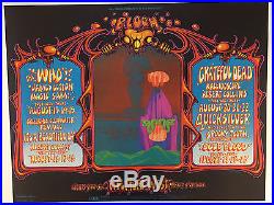 Bill Graham BG-133 The Who Grateful Dead Rick Griffin 1st Poster Excellent