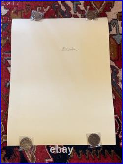 Bill Walton Personally Owned DEAD & COMPANY 2018 POSTER Raleigh North Carolina Bill Walton Personally Owned DEAD & COMPANY 2018 POSTER Raleigh North Carolina