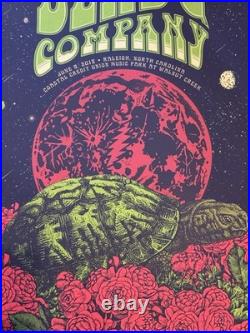 Bill Walton Personally Owned DEAD & COMPANY 2018 POSTER Raleigh North Carolina Bill Walton Personally Owned DEAD & COMPANY 2018 POSTER Raleigh North Carolina