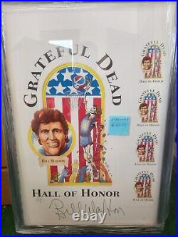 Bill Walton Signed Autographed Framed GRATEFUL DEAD POSTER Hall of Honor JSA