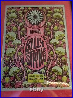 Billy Strings Atlanta Poster pink varient 2021 The Eastern 102/250