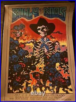 Billy Strings / Billy and the Kids Red Rocks 7/12 Poster Print by Stanley Mouse