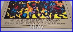 Billy Strings Billy & the Kids STANLEY MOUSE POSTER Red Rocks 7/12-13/2021 Flaw