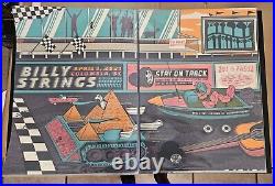 Billy Strings Columbia Speedway 4 Poster Ae Set 13/75
