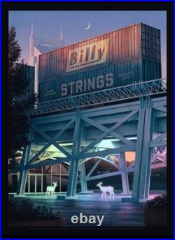 Billy Strings FOIL Poster Nashville, TN 2/20/2026 2/21/2026 Nicholas Moegly