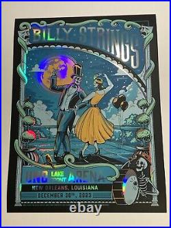 Billy Strings FOIL Poster UNO Arena New Orleans Louisiana Phish Dead Grateful