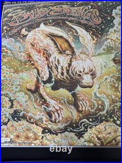 Billy Strings Penn State 8/2/24 N1 Foil AP poster Miles Tsang #X/25 M/NM