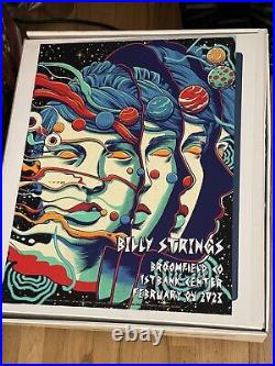 Billy Strings Poster 2023 N3 Broomfield Colorado Pedro Correa #142/500