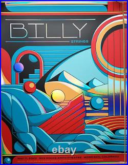 Billy Strings Poster FOIL Red Rocks 2023 AP/20 Cut Set Addnoise Kreizenbeck FOIL