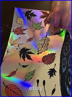 Billy Strings Poster Foil Fall Tour Paper 2024 Squishy Eyes Print X/715