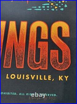 Billy Strings Poster Louisville KY 2022 7/24/22 Sunday Iroquois IN HAND not Foil