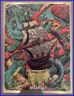 Billy Strings Poster Summer Tour 2026 Gold Foil Neal Williams SE #21/940