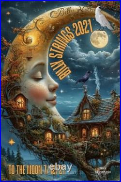 Billy Strings Poster TO THE MOON 7/12/21, 51/100 LD 24X36