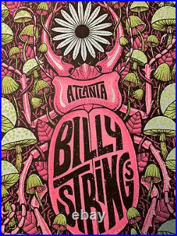 Billy Strings Show Poster ATL #134/250 Blue Paper Variant