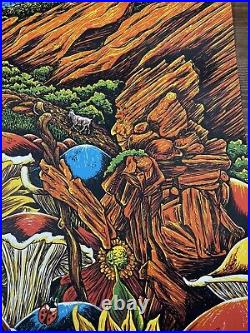 Billy Strings Show Poster Red Rocks CO 5/13/2022 Night 2 Nathaniel Deas XX/500
