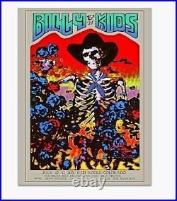Billy & The Kids Stanley Mouse Red Rocks 2021 Lim. Ed Poster 18x24 FREE SHIPPING