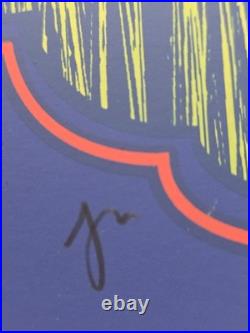 Bob Weir And Bros 2019 Spring Tour Poster AE Of 50 Green Foil. Mint Signed