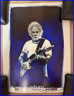 Bob Weir Poster ACE STELLA BLUE FOIL AP 7/8 Joey Feldman 2026 Grateful Dead